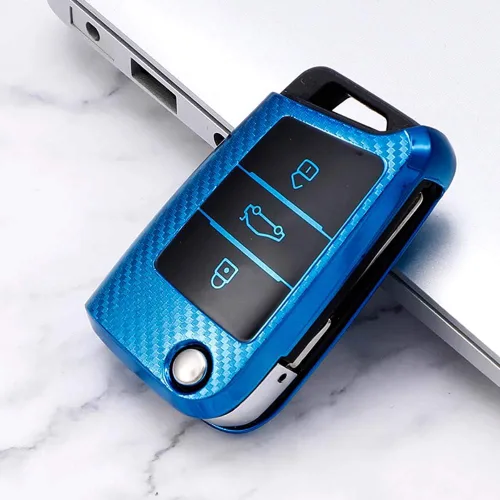 Vista 2 de ontto Funda para llavero con tapa para Audi A1 2020