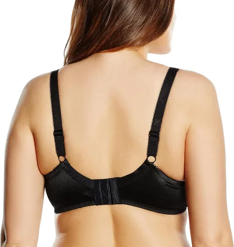 Vista 2 de DELIMIRA Brasier de encaje minimizador sin forro para mujer, talla grande, cobertura completa
