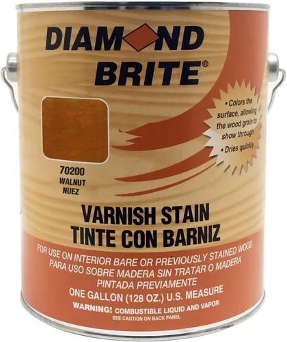 Vista 14 de Diamond Brite Paint 70300 Tinte de barniz de roble claro de 1 galón