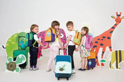 Vista 2 de Bolsa de baño infantil Wildlife Elephant (versión simple)