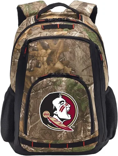 Vista 18 de Broad Bay University Logo Camo Backpack