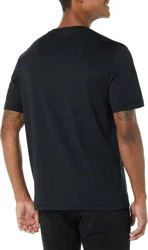 Vista 3 de Tienda Essentials Camiseta de manga corta con cuello en V para hombre (disponible en tallas grandes y altas), paquete de 2
