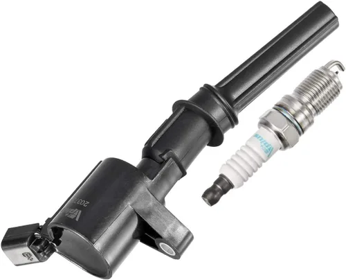 Vista 6 de Vplus Bobina de encendido DG508 y bujía SP479 AGSF22WM compatible con Ford 4.6L 5.4L V8 Crown Victoria Expedition F150 F250 Mustang Lincoln Mercury