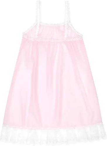 Vista 7 de Satini Lencería Sheer Sissy Babydoll volantes volantes encaje Slip ropa de dormir