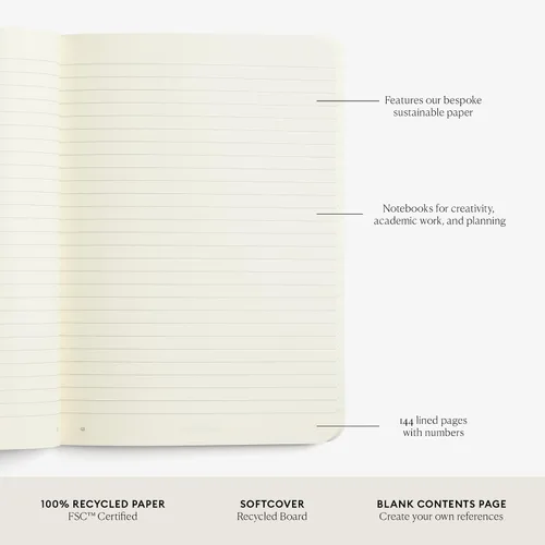 Vista 5 de Intelligent Change Cuaderno diario pequeño diario, cuaderno rayado, cuaderno de trabajo para productividad y atención plena, diario A5 de tapa suave