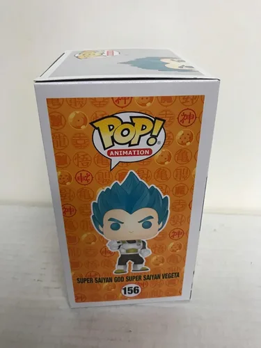 Vista 6 de Exclusivo Súper Saiyan Dios Vegeta de Funko POP Gamestop.