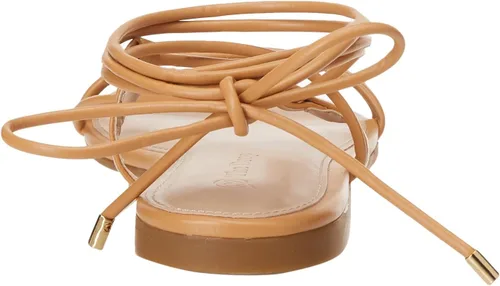 Vista 3 de The Drop Sandalias planas Samantha con cordones para mujer