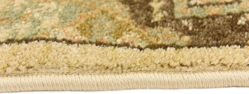 Vista 8 de Unique Loom Palace Collection - Alfombra de área Jefferson (2 pies x 3 pies 1 pulgada, rectangular, crema/caramelo)