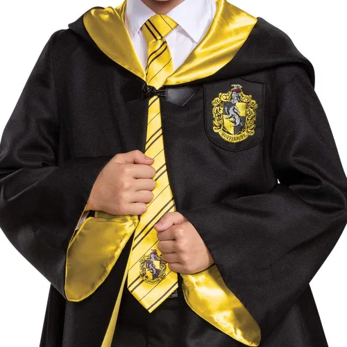 Vista 4 de Harry Potter Hogwarts - Bata clásica para niños, disfraz, accesorio