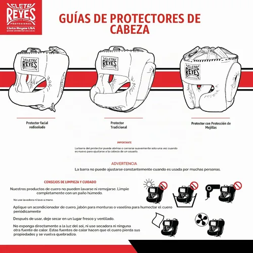 Vista 7 de CLETO REYES Casco de boxeo con protección para las mejillas para hombres y mujeres, protector de cabeza protector de la cara, para sparring y pelea