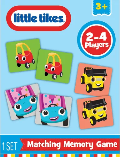 Vista 5 de TCG Toys Little Tikes - Juego de cartas a juego de memoria - Con 72 piezas a todo color - Promueve y mejora la memoria y las habilidades