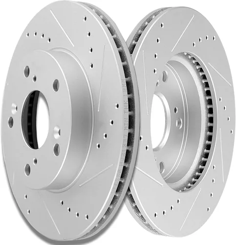 Vista 23 de SCITOO Kits de rotores de freno de disco trasero para Jeep Grand Cherokee 1999-2004