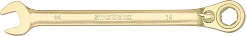 Vista 10 de STARWORK Llave combinada de trinquete reversible GPlating™ (0.354 in)