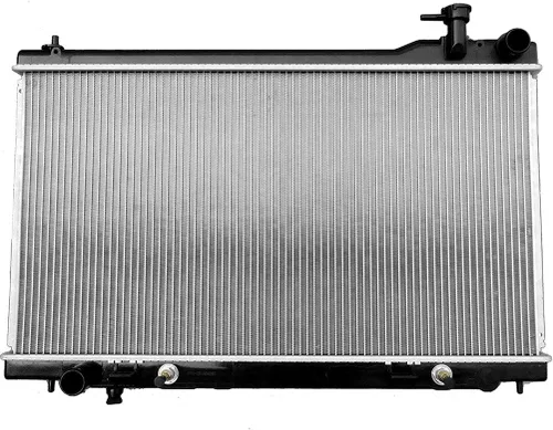 Vista 110 de SCITOO Conjunto de radiador de aluminio refrigerante del motor para 1986-1994 para Nissan D21 2.4L 3.0L 1987 para Nissan para Pathfinder 2.4L