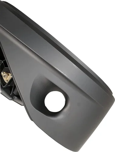 Vista 2 de Parachoques de repuesto lado izquierdo para Kenworth T680 Next Gen 2022+ con orificio para luz antiniebla