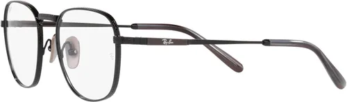 Vista 3 de Ray-Ban Rx8258v Frank Titanium Square Prescription Eyewear Frames