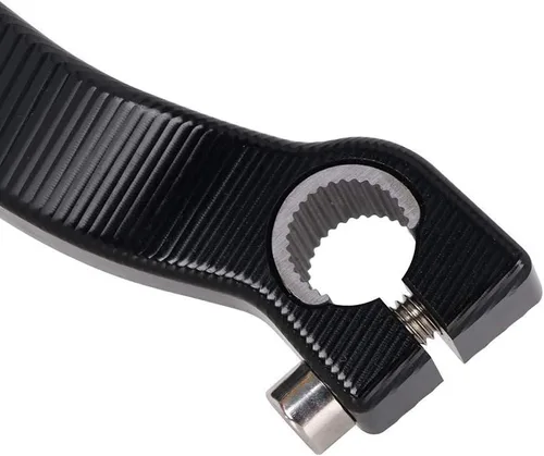 Vista 5 de Palanca de cambios para motocicleta plegable CNC para DRZ400 DRZ400S DRZ400SM DRZ400E 2000-2023 Moto de tierra Negra Negro