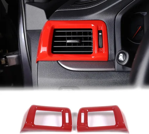 Vista 10 de 2 piezas de marco de ventilación lateral para Honda Pilot 2016-2022/ Ridgeline 2017-2024/ Passport 2019-2024, accesorios de cubierta de salida