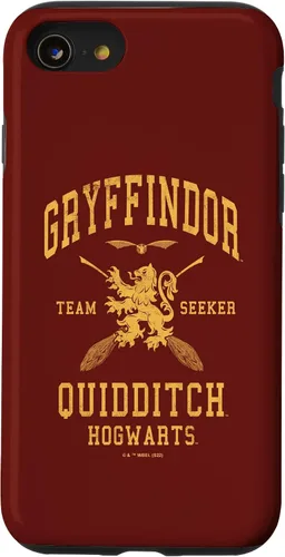 Vista 13 de Funda para iPhone 15 Deathly Hallows 2 Gryffindor Quidditch Team Seeker