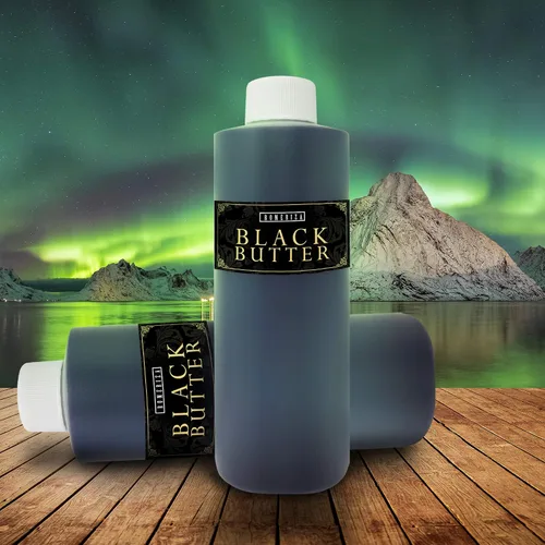 Vista 8 de Perfume de mantequilla negra de 1 onza perfumada de aceite corporal para hombres, botella de plástico, tamaño pequeño para viajes y regalos