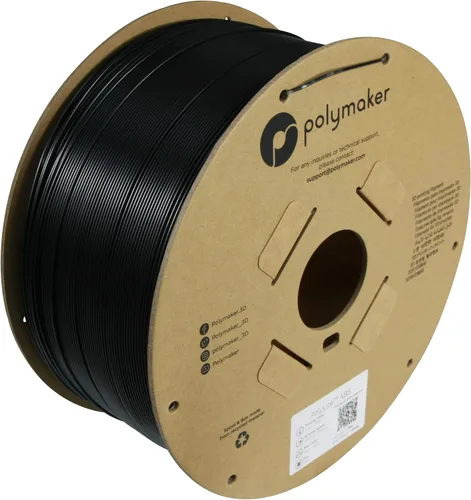 Vista 29 de Polymaker Filamento ABS Pro para impresora 3D de 0.069 pulgadas, color negro, ABS de grado de ingeniería de 2.2 lbs con alta resistencia al calor