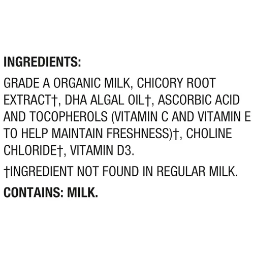 Vista 3 de Horizon Organic Growing Years - Leche entera con DHA Omega 3, medio galón, orgánico, 64 onzas líquidas