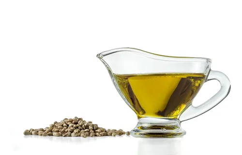 Vista 3 de Organic Pure Oil 4 onzas de aceite de semillas de cáñamo 100% orgánico y natural sin refinar prensado en frío, de calidad farmacéutica superior