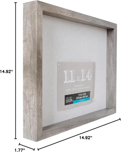 Vista 9 de Caja de sombra Belmont gris de Studio Décor®