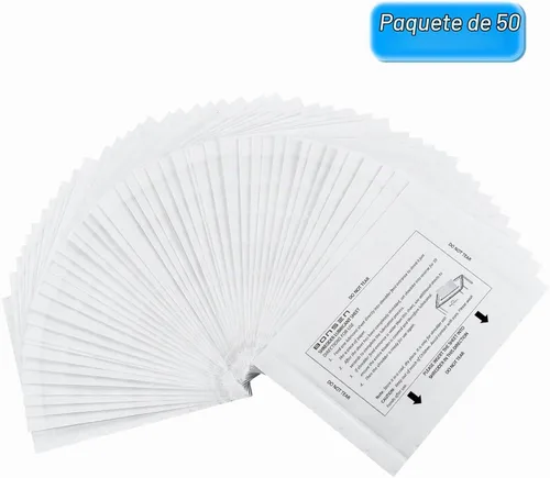 Vista 2 de BONSEN Hojas de afilar y lubricantes para trituradora de papel - Paquete de 50