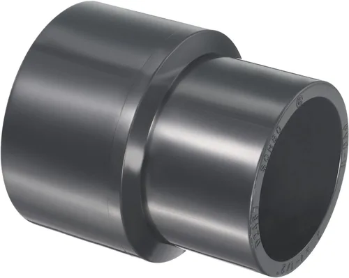 Vista 42 de PATIKIL UPVC Reductor de tubería de montaje de 1-1/2 "x 1" Socket Schedule 80, conector adaptador de acoplamiento recto, gris