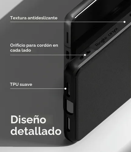 Vista 8 de Ringke Onyx - Funda para Google Pixel 7 [se siente bien en la mano] resistente al aceite y a la suciedad, protección mejorada del lente