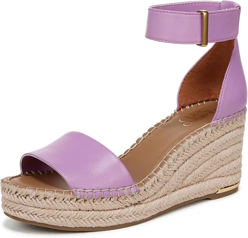 Vista 36 de Franco Sarto Sandalias de cuña Clemens Raffia para mujer Raffia Beige