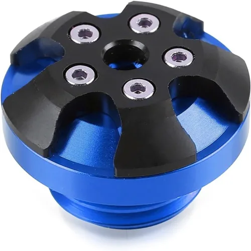 Vista 16 de Fuel Gas Tank Cap Cover for YA&MAHA TMAX 500 530 560 MT-03 MT FZ 09 Motorcycle Oil Cup Filter Fuel Filler Tank Cover Cap