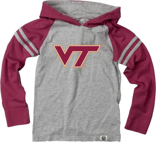 Vista 24 de Wes and Willy - Sudadera con capucha de manga larga para niños de universidad con rayas