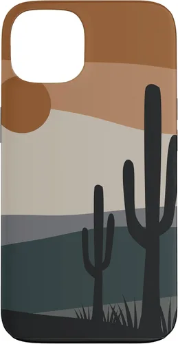 Vista 7 de Cute Desert Cactus Terracotta Southwestern Aesthetic Boho Case for iPhone 17