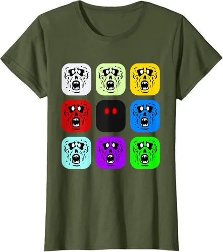 Vista 88 de Camiseta Zombie Rush Zombies Negro