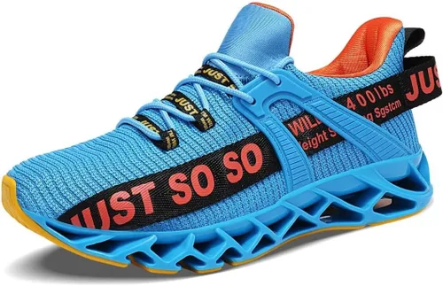 Vista 2 de UMYOGO Tenis deportivos para hombre, tenis para correr, tenis de moda