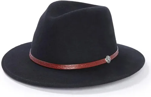 Vista 2 de Stetson Cromwell para hombre Negro