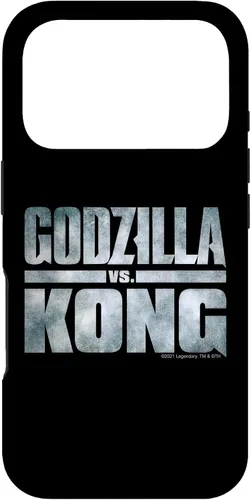 Vista 30 de Monsterverse Godzilla vs. Kong - Official Metallic Logo Case for iPhone 17