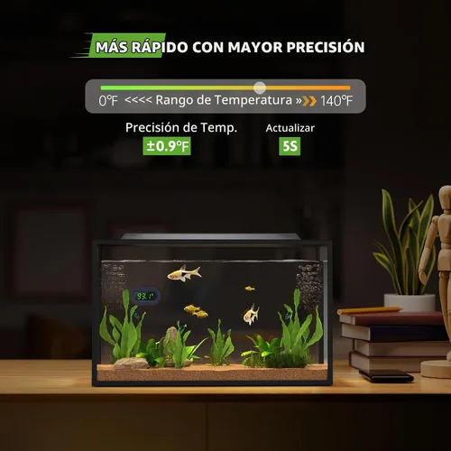 Vista 3 de PAIZOO Batería reemplazable de alta precisión digital del termómetro