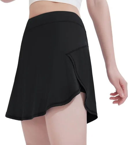 Vista 3 de CAMEL CROWN Falda pantalón de golf con pantalones cortos para mujer