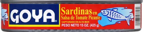 Vista 3 de Goya Foods Sardinas en salsa de tomate caliente, 15 onzas (paquete de 24)