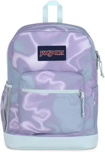 Vista 53 de JanSport Cross Town Plus - Mochila con compartimento principal grande, bolsillo lateral para botella de agua, funda acolchada para laptop de 15