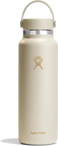 Vista 71 de Hydro Flask Botella de agua – Acero inoxidable aislado – Tapa flexible de boca ancha, antiderrames, a prueba de fugas y recargable en agave de 20