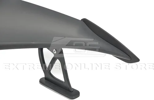 Vista 8 de Para Porsche 718 Boxster & Cayman 2017-presente GT4 Estilo ABS Imprimación de plástico Negro Alerón Trasero Alerón