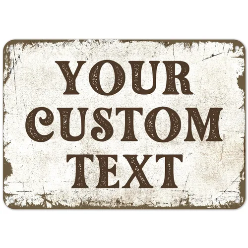Vista 9 de Cartel personalizado rústico, señales de metal personalizadas, regalo para él, papá, hombre, cueva de hombres