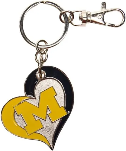 Vista 4 de aminco NCAA unisex-adulto Llavero de Corazón Espiral