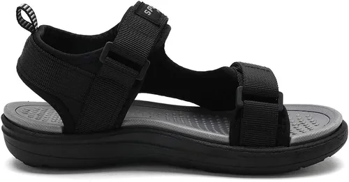 Vista 2 de Sandalias deportivas de verano para niños, senderismo, playa, al aire libre, puntera abierta, sandalias deportivas para niños