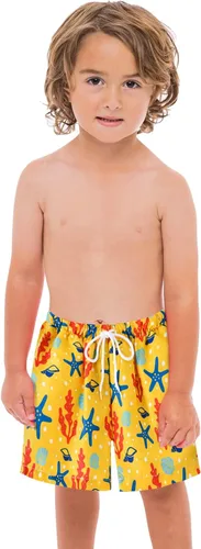 Vista 2 de Pantalones cortos para niños de 2 a 8 años, traje de baño para niños, traje de baño de dibujos animados, playa, traje de baño para niños, traje