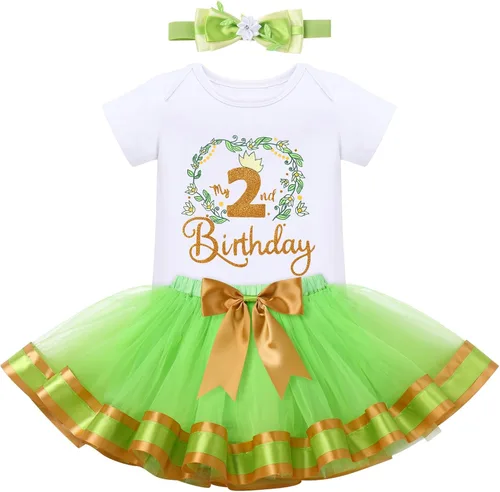 Vista 63 de ODASDO Conjunto de 3 piezas con temática de animla para bebé niña